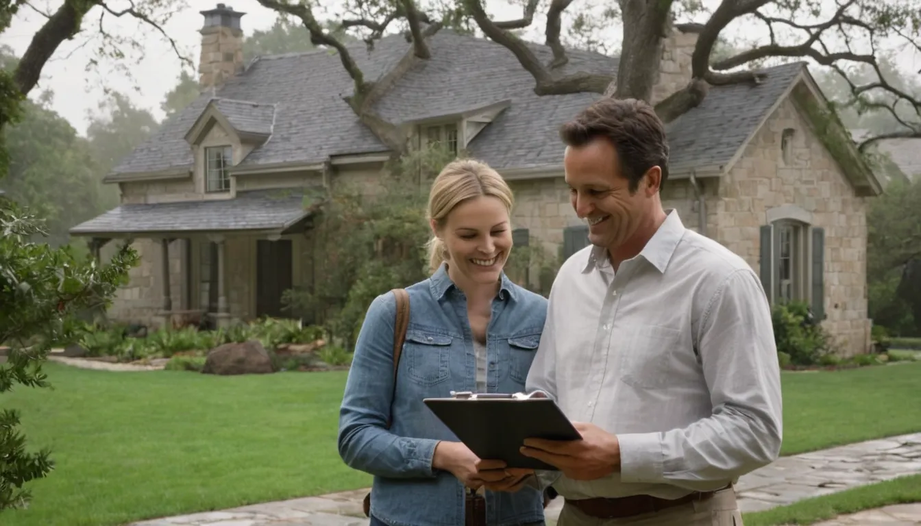 Homeowner reviewing a tree with a local provider in the New York area